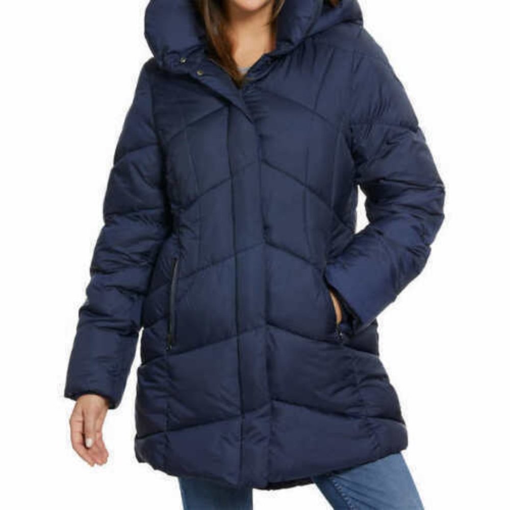 Madden NYC Ladies' Pillow Collar Coat - Picture 2 of 6
